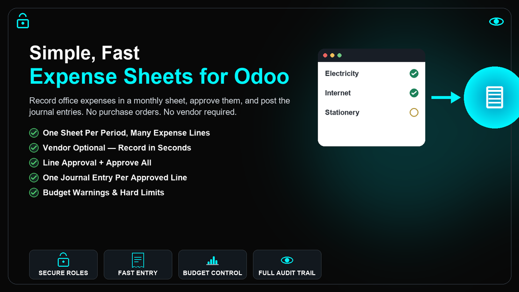 Expense Sheets